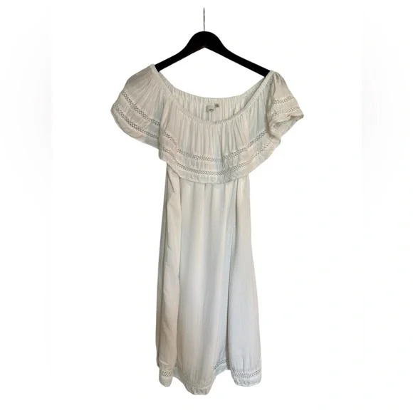 Aritzia Wilfred | Emmie Dress | Oak/White | M - Picture 3 of 10